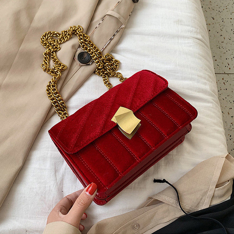 chanel quilted velvet bag purse